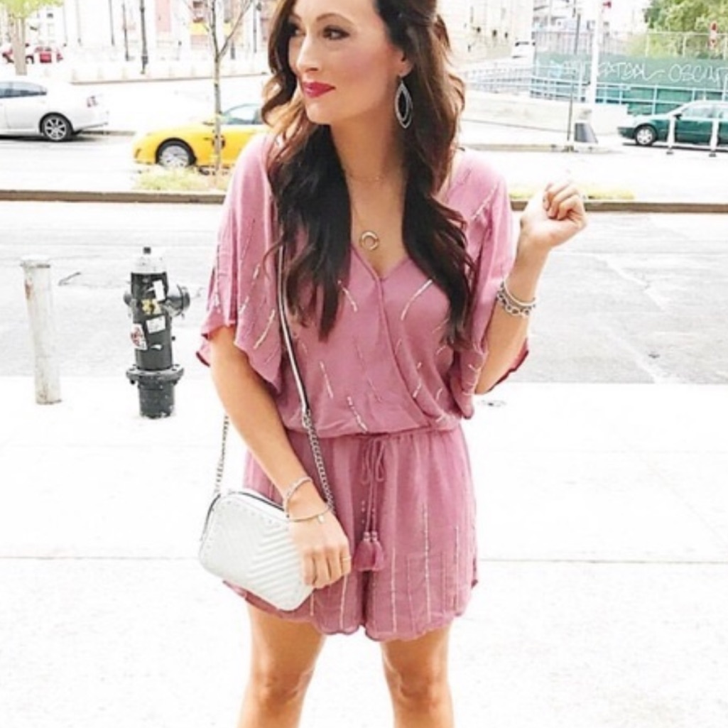 Sequin Romper